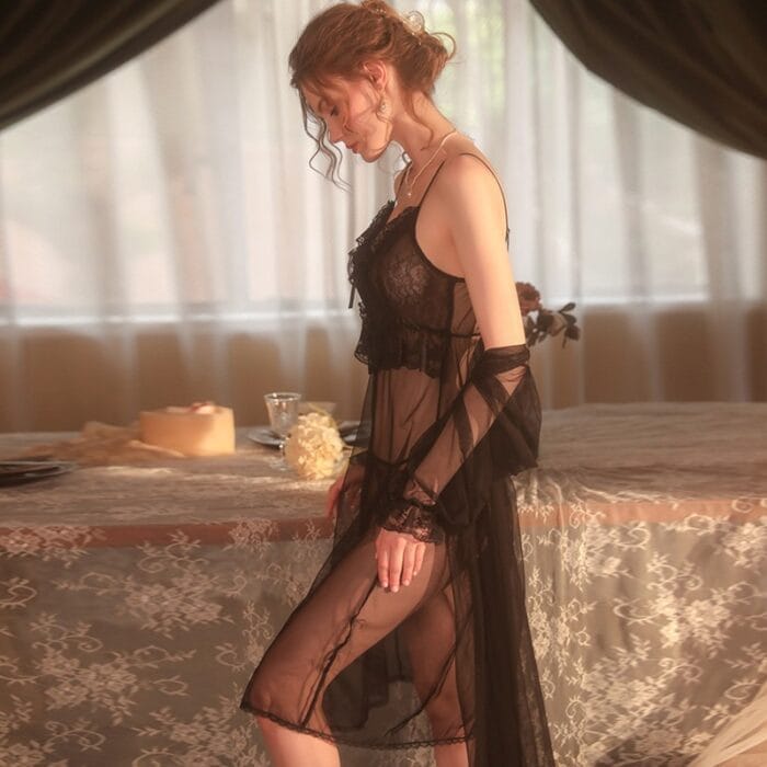 Estilo Frances Camisolin Semi-Transparente Sexy 2132 - Image 5