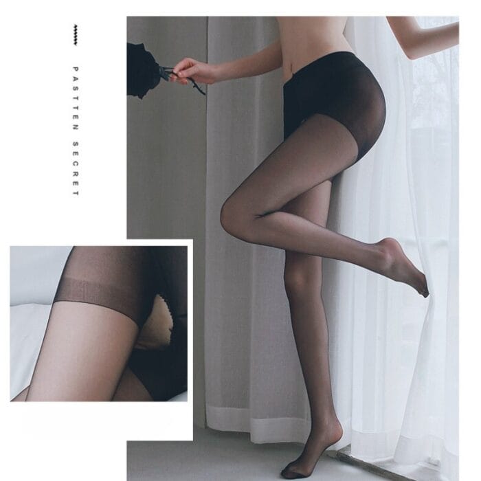 Medias Sexys con Abertura Íntima Luna W7 - Image 7