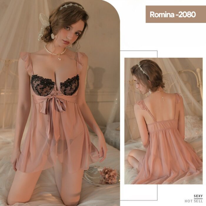 Camisón Sexy Encanto Vintage Romina 2080 - Image 8