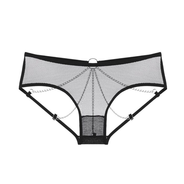 Tanga con Cadenas y Transparencia Salvaje Luna 1145 - Image 6
