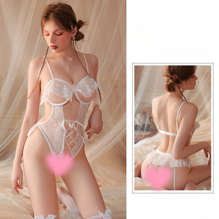 Body Encaje Sexy con abertura Corset Cassandra 82330 - Image 18