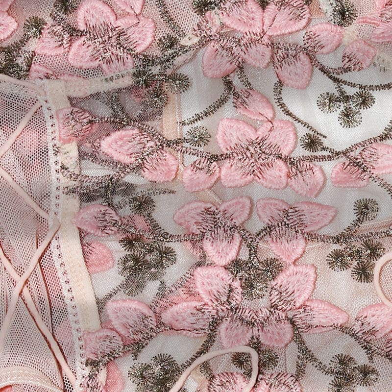 Body Encaje Floral Magico Rosa Blossom 11002 - Image 9