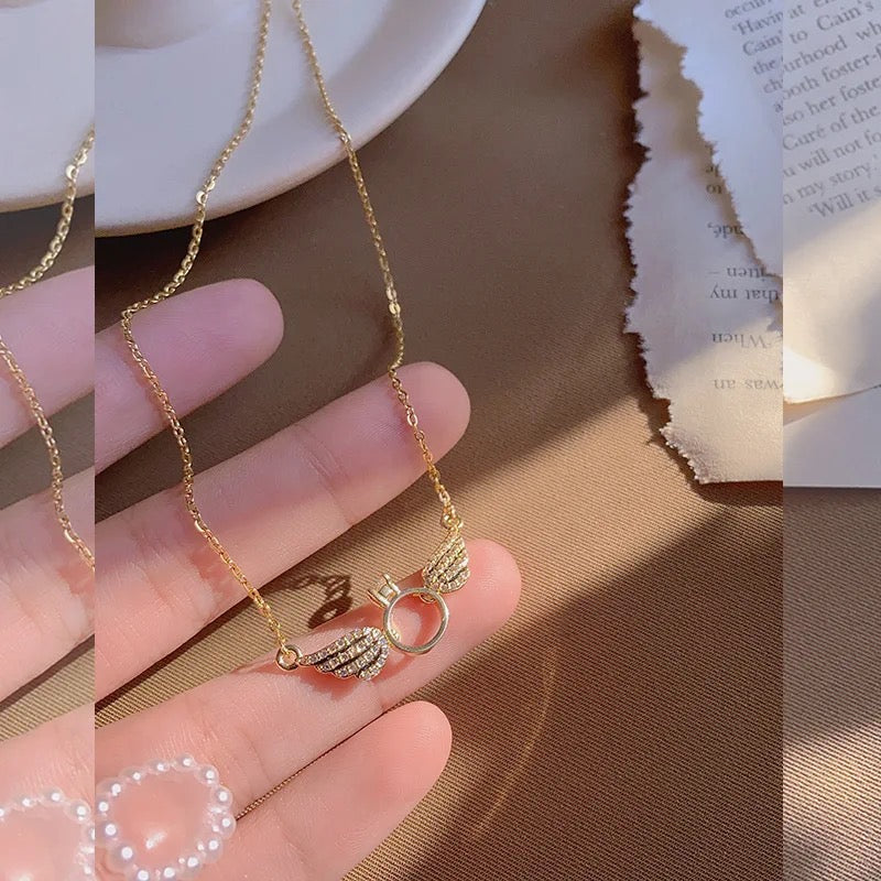 COLLAR SUBLIME CON COLGANTE ALAS DE ANGEL - Image 8