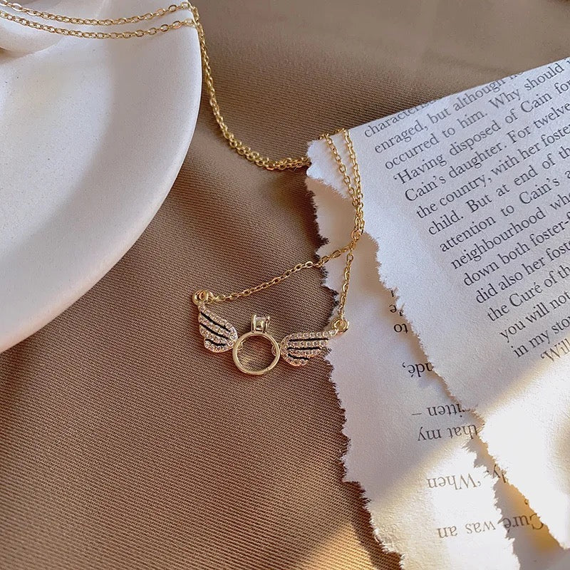 COLLAR SUBLIME CON COLGANTE ALAS DE ANGEL - Image 4