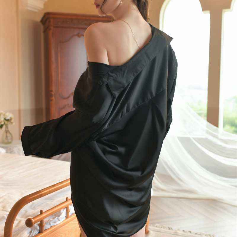 Camisón Satinado Aura Luminoso 8422 - Image 2